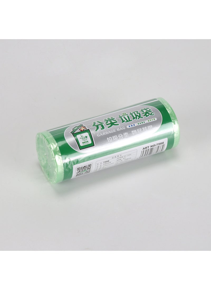 Disposable Multicolor Garbage Bags Green 