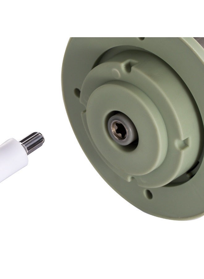 آر إيه أف محضر طعام RAF، وعاء من الفولاذ المقاوم للصدأ سعة 5 لترات، محرك قوي 500 واط، شفرة حادة مزدوجة الطبقات، مفرمة كهربائية للحوم والخضراوات، جهاز مطبخ - Image 2