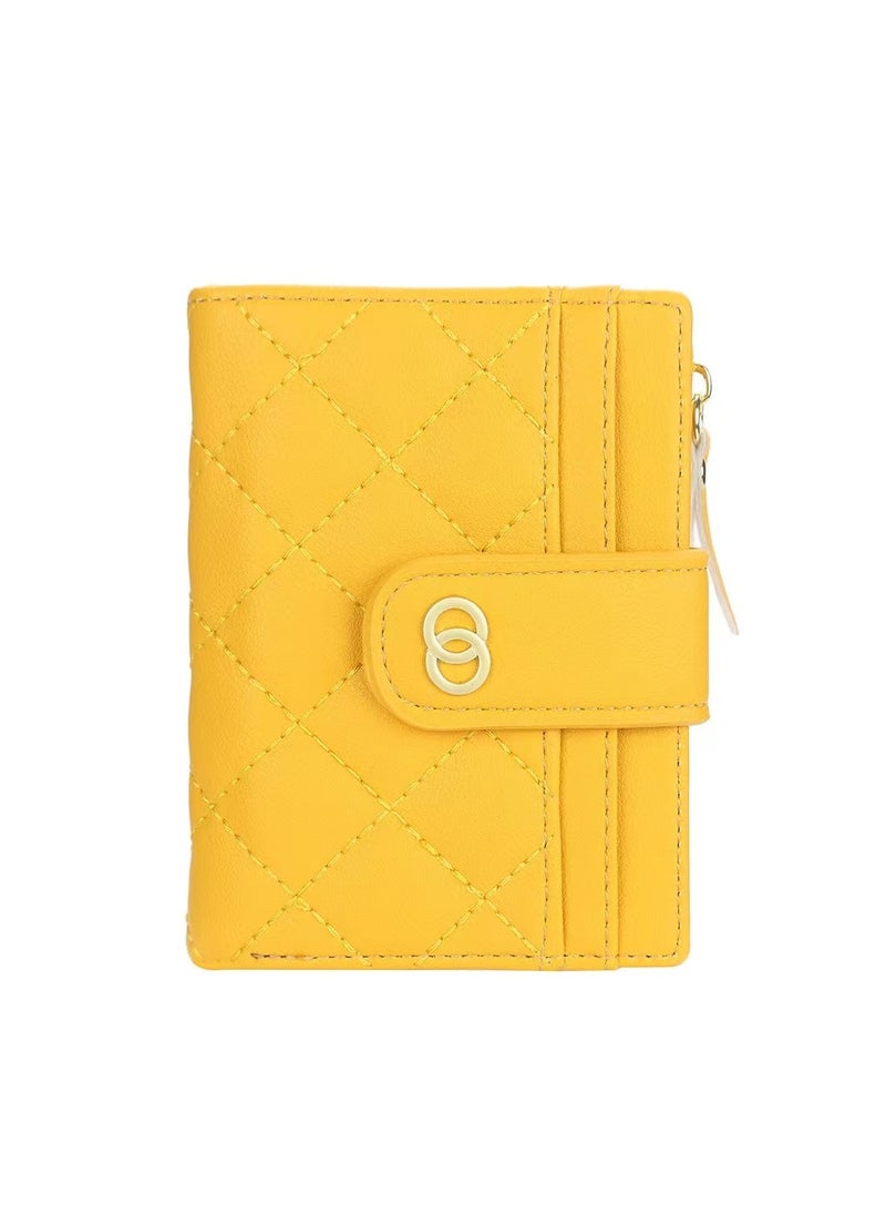 baellerry Leather Wallet Yellow 