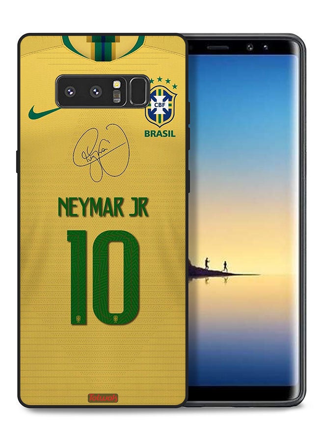 Tolwak Samsung Galaxy Note 8 Protective Case Cover Neymar Jr 10 - Image 1