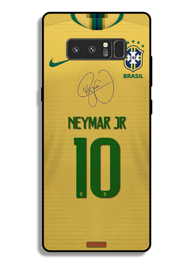 Tolwak Samsung Galaxy Note 8 Protective Case Cover Neymar Jr 10 - Image 2