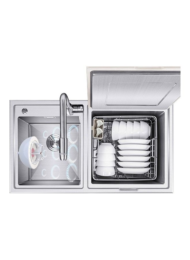 Generic Ultrasonic Dishwasher Mini USB Dishwasher Blue 10 x 8 x 10cm  - Image 4