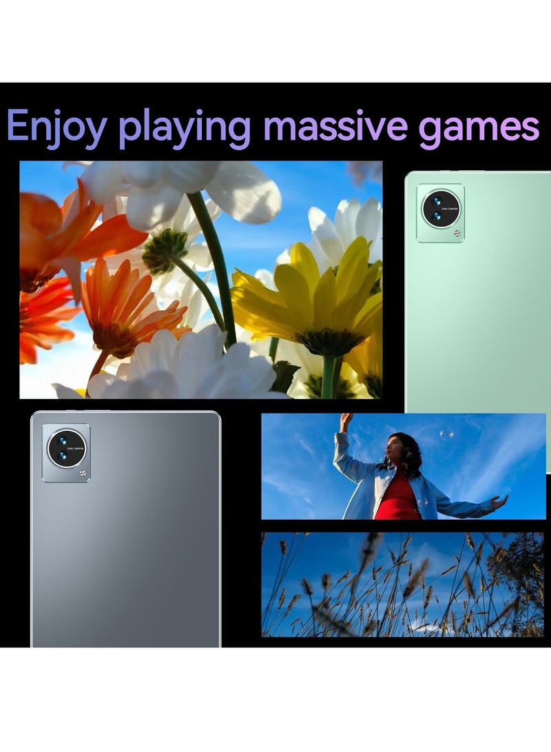 AROAQ V10 Dual Sim Wifi Tablet, 2GB Ram 32GB Rom Octa Core Tablet Computer, Sturdy And Durable Kids Learning Tablet, Lightweight And Portable Touch Pad, (1pc, Blue) - Image 3