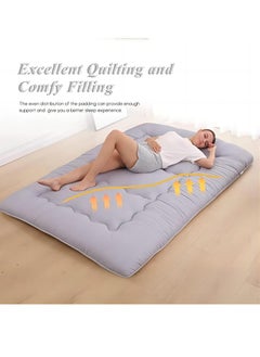Cool Baby Mattress Bedding Mattress Thickened Sofa Bed Bedding Sleeping Pad Foldable Roll Up Mattress Boys Girls Dormitory Mattress Pad Children's Floor Mattres Twin 135 x 200 x 10 cm  - Image 4