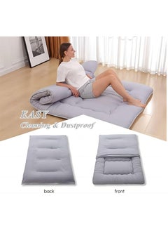Cool Baby Mattress Bedding Mattress Thickened Sofa Bed Bedding Sleeping Pad Foldable Roll Up Mattress Boys Girls Dormitory Mattress Pad Children's Floor Mattres Twin 135 x 200 x 10 cm  - Image 3