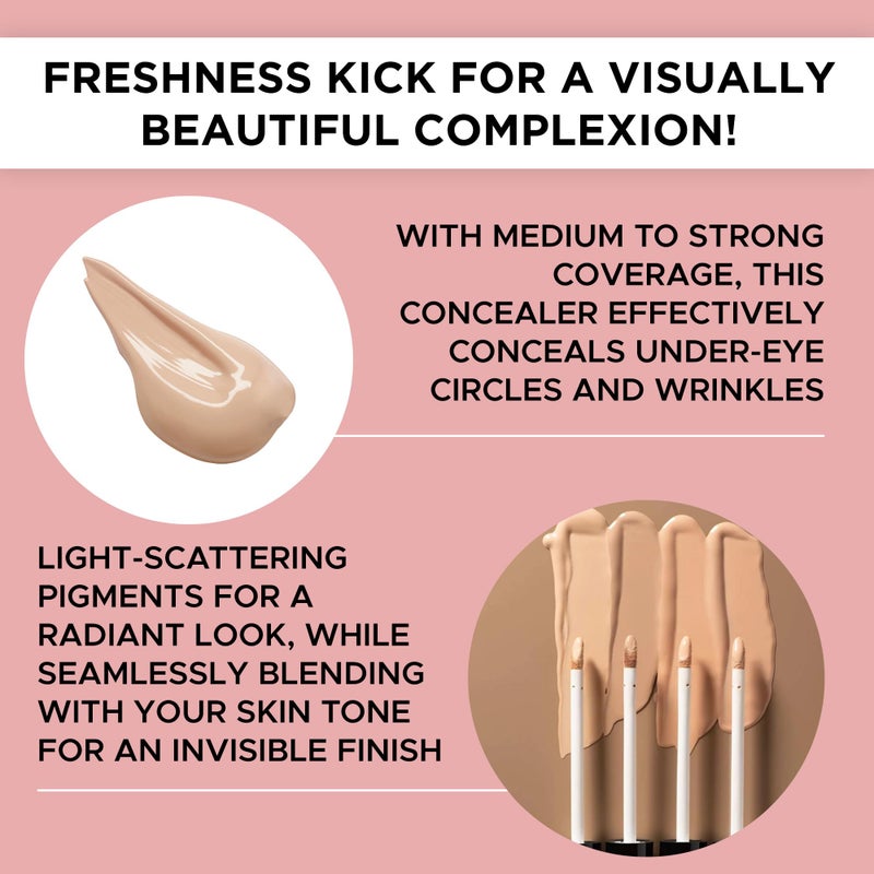 ARTDECO Waterproof Long-Wear Concealer - Soft Olive - Full Coverage, Matte Finish, and Nurturing Formula for Dark Circles and Imperfections - 0.24 Fl Oz - Image 5