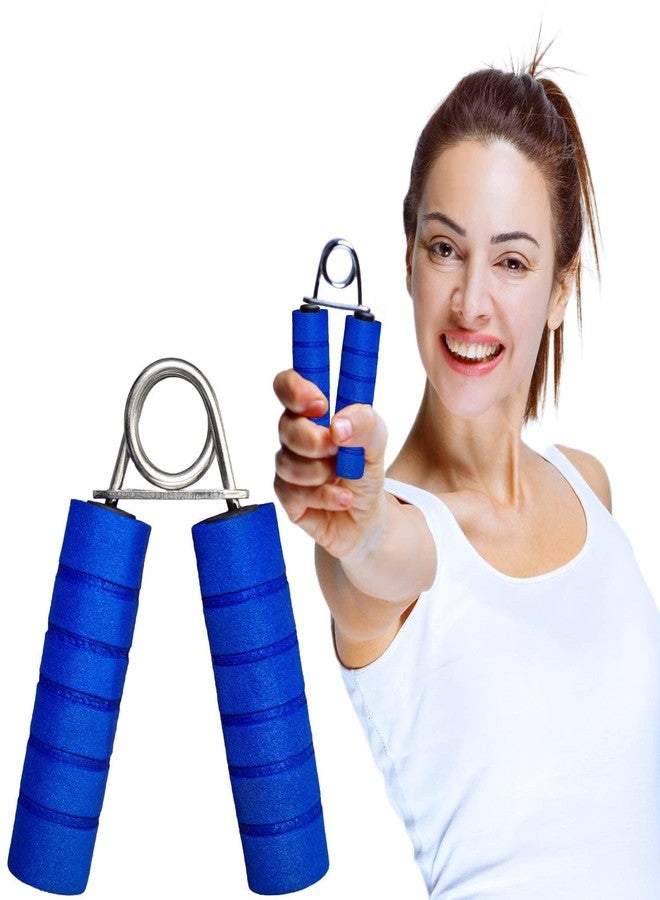 Jigva Premium Hand Grip Strengthener with Foam Handle, Hand Gripper for Men & Women for Gym Workout Hand Exercise Equipment to Use in Home for Forearm Exercise (Multicolor),(Pack Of 2) - Image 1
