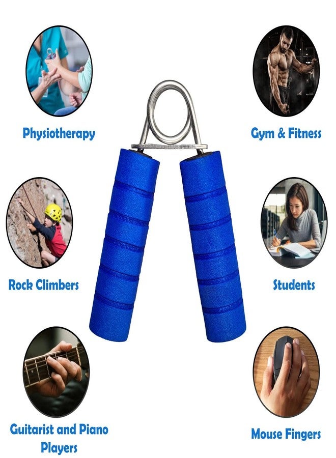 Jigva Premium Hand Grip Strengthener with Foam Handle, Hand Gripper for Men & Women for Gym Workout Hand Exercise Equipment to Use in Home for Forearm Exercise (Multicolor),(Pack Of 2) - Image 5