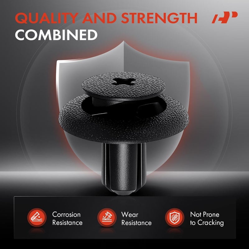 A-Premium 50 PCS Retainer Clips Screw-Type for Subaru Models - Image 5