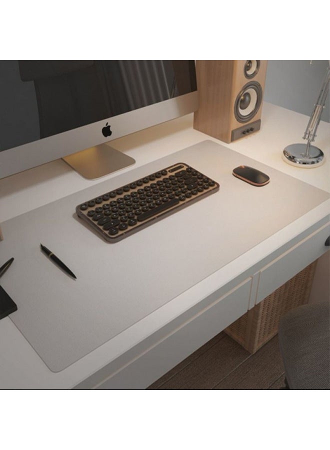 Office Desktop Mat Waterproof And Oil-Proof Leather Oversized Mouse Pad Laptop Desk Mat Simple Customization