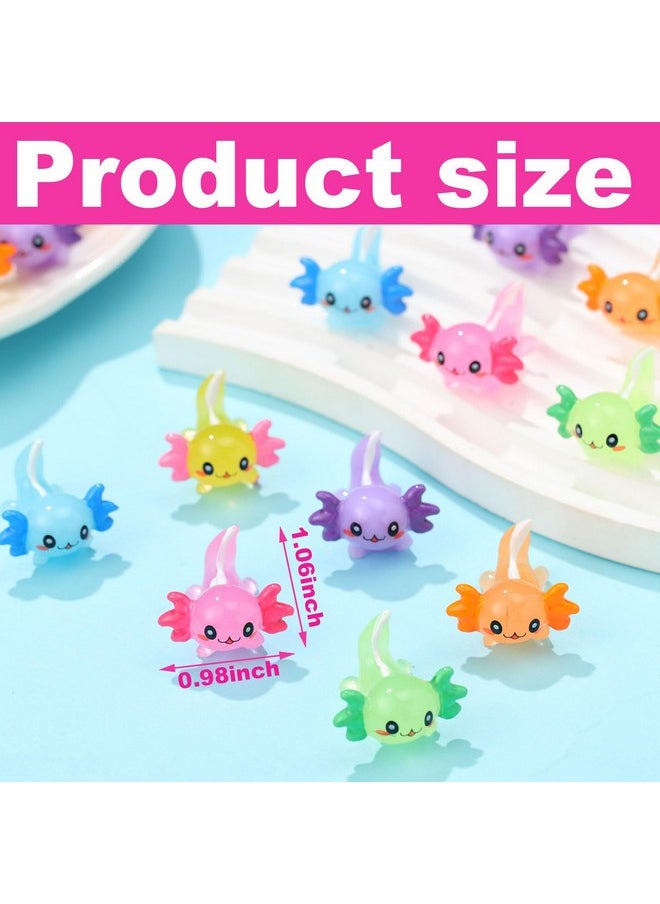 24 Pcs Mini Axolotl Resin Charms Mini Axolotl Resin Figurine Toy Miniature Axolotl Ornament Tiny Animal Figures For Diy Garden Dollhouse Birthday Party Decoration Aquarium - pzsku/Z034A4E7C8BD0AB0162E0Z/45/_/1720004060/b32a4969-fbef-46d5-a7da-c28df7406586