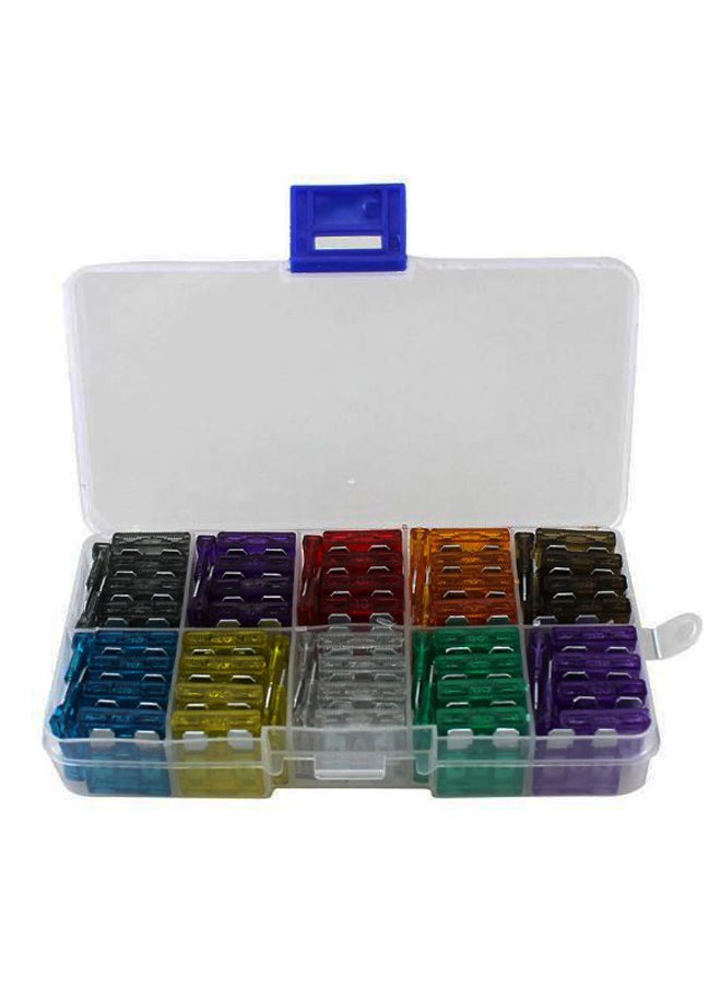 Loquat - 100-Piece Car Standard Blade Fuse Set - Image 1