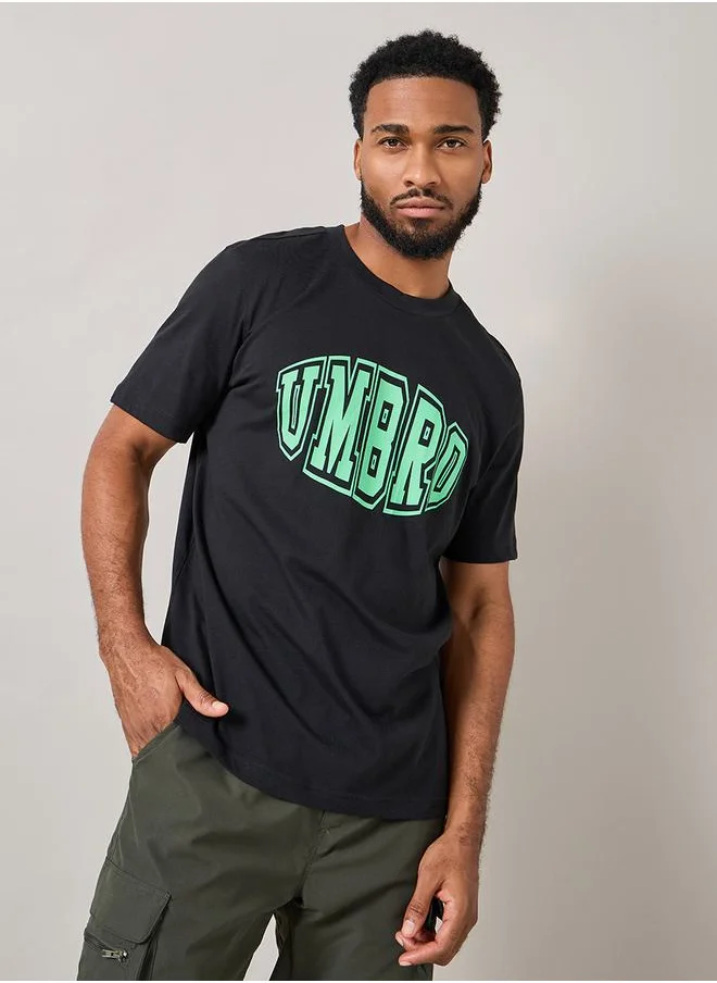امبرو Varsity Graphic Crew Neck T-Shirt