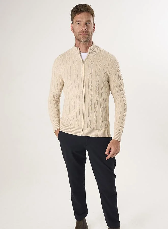 فيليكس هاردي Cable Knit Cardigan