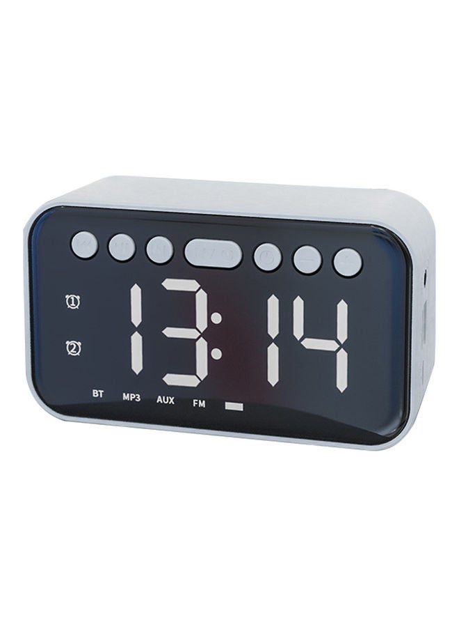 NIBEMINENT Mini Bluetooth Rechargeable Loudspeaker White 