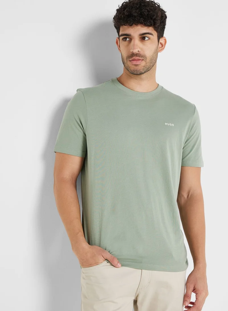 HUGO Logo Crew Neck T-Shirt