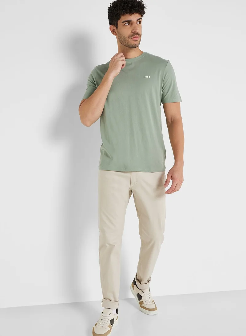 HUGO Logo Crew Neck T-Shirt
