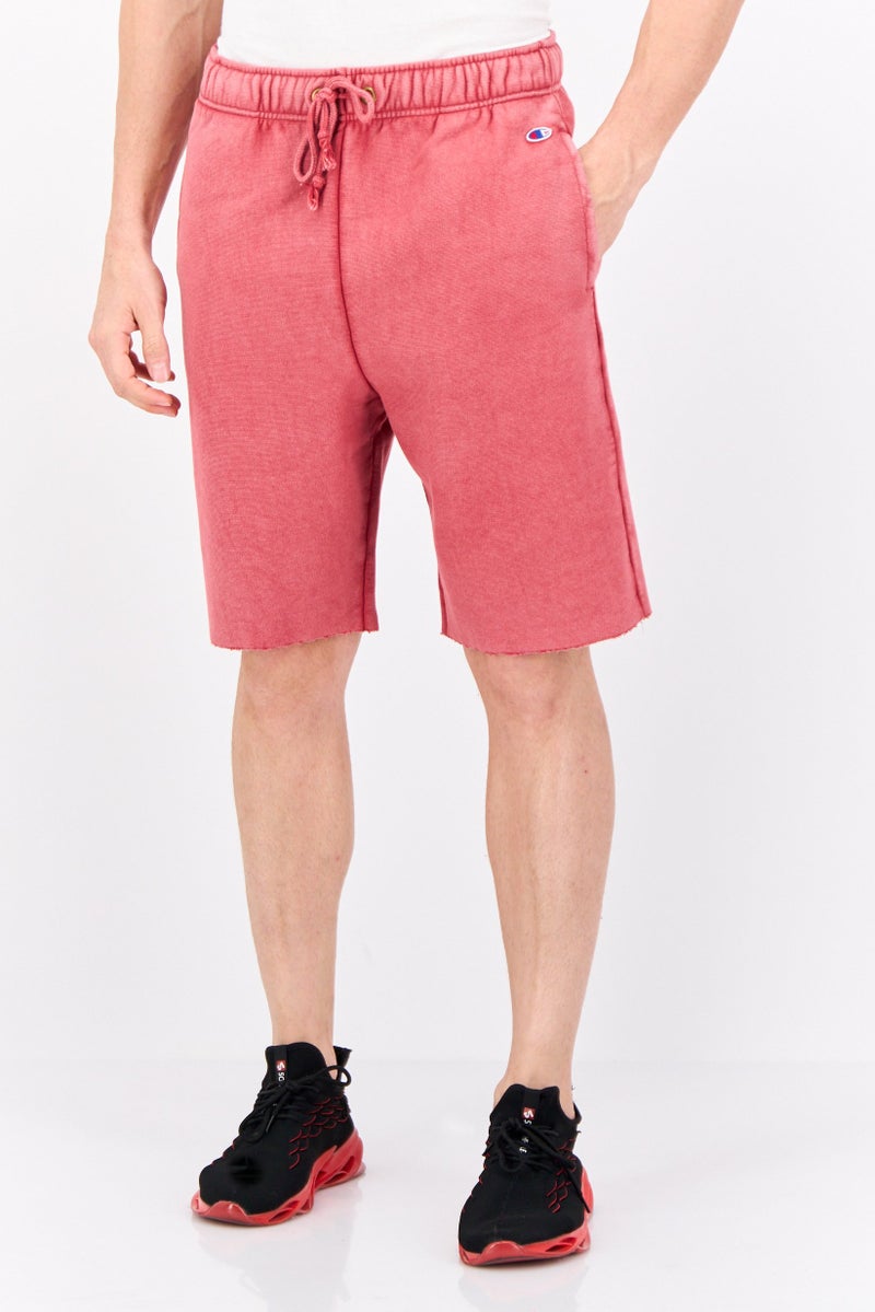 Champion Men Sportswear Fit Drawstring Outdoor Shorts, Dark Coral - Image 1