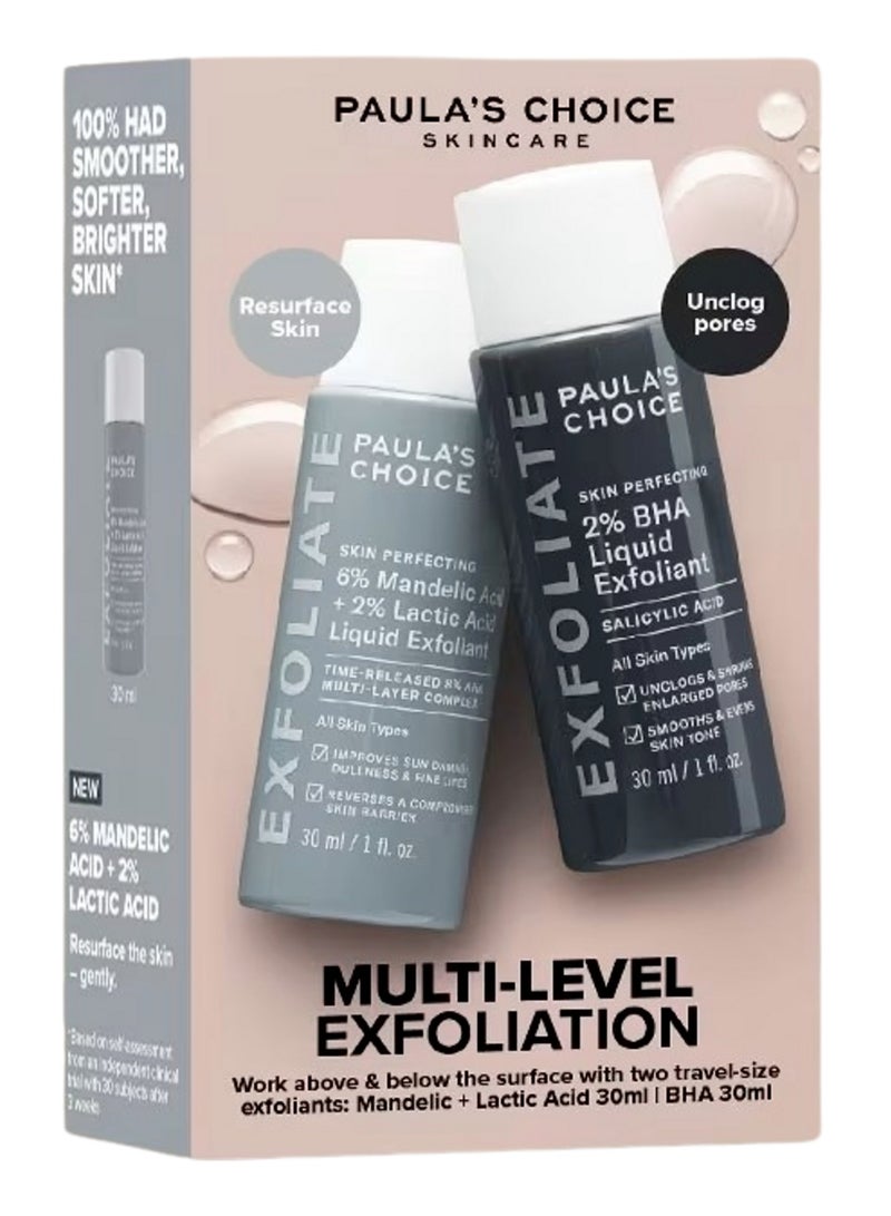 PAULA'S CHOICE Multi-Level Exfoliation Set