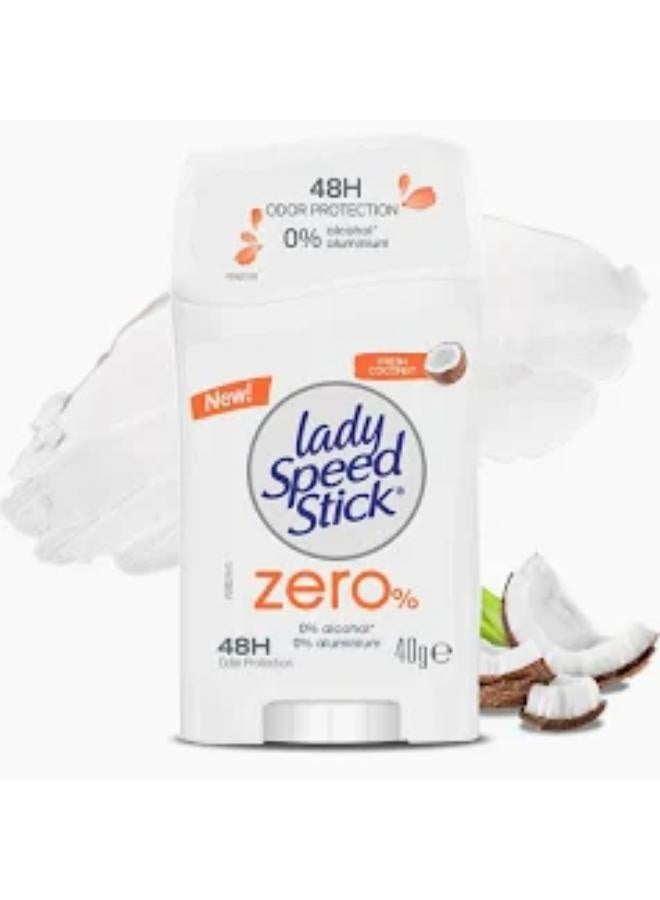 Lady Speed Stc Fresh Cocnut Zro 40g