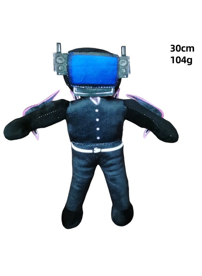 Skibidi Toilet Toy, Plush Skibidi Toilet Figure Doll Toy, Stuffed Animal, Plushie for Game Fans, Kids and Adults
