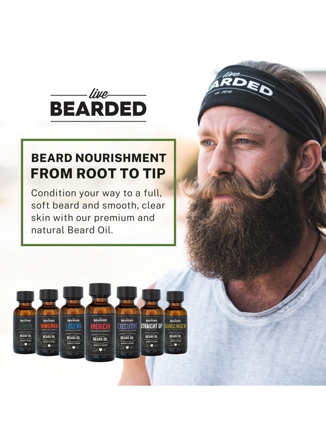 Live Bearded Ive Bearded: Beard Oil Executive Premium Beard And Skin Care With Jojoba Oil 1 Fl. Oz. Beard Itch And Dry Skin Relief Handcrafted With Allnatural Ingredients Made In The Usa - Image 4