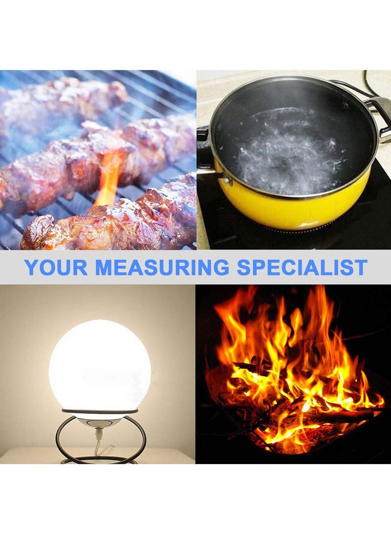 HoldPeak - Infrared Thermometer HP-981B Non-Contact Digital Temperature Gun Measure Range -58 to 842℉ (-50 to 450℃) Instant-Read Emissivity 0.95(Fixed) NOT for Human - Image 1