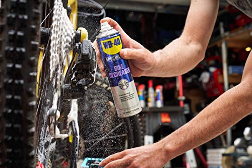 WD-40 زيت تشحيم سلسلة الدراجات لجميع الظروف من WD-40 ومنظف / مزيل شحوم السلسلة - Image 5
