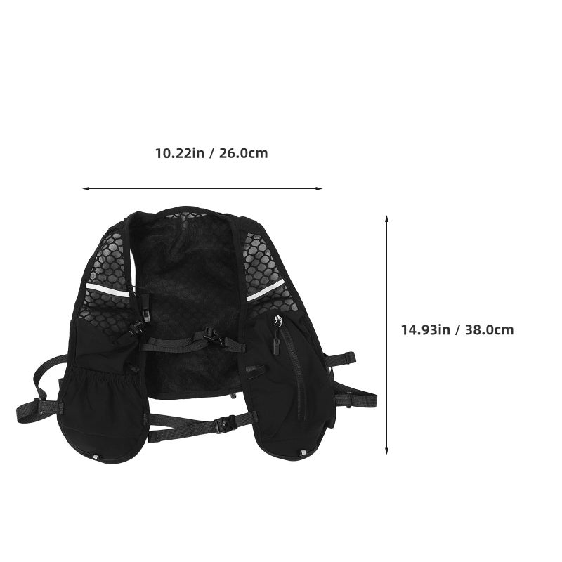 Lightweight Hydration Pack Backpack For Running Hiking Cycling 2L Water Bladder - Image 3