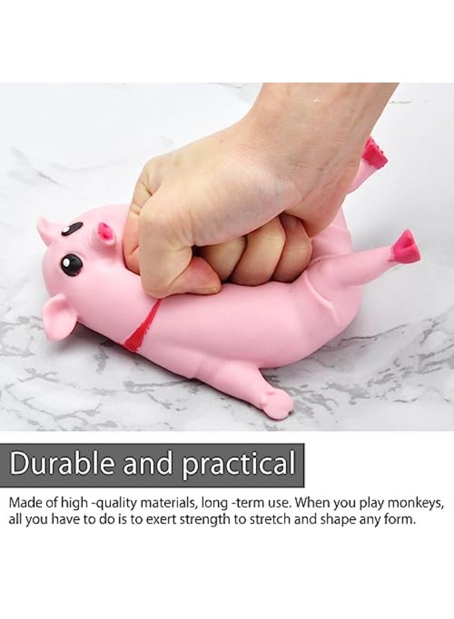 Stress Relief Toy, Stress Balls Squeeze Toy Pig Squeeze Toy, Simulation Funny Anti-Anxiety Pinch Relieve Stress, Stress Relief Toys for Girls Kids and Adults - Image 1