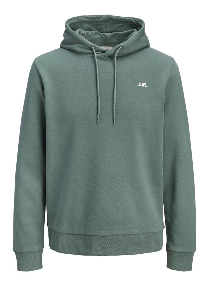 ج ج ريبل هودي بقصة عادية مزين بالشعار