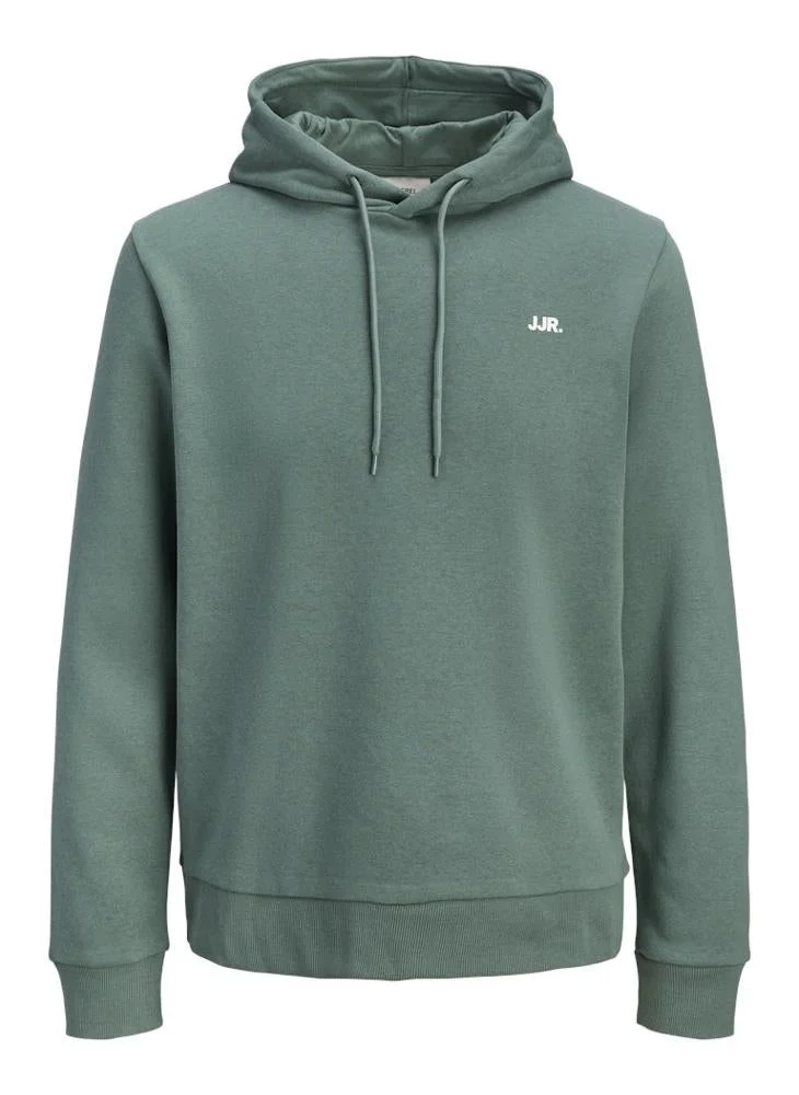JJ Rebel  Logo Regular Fit Pullover Hoodie for Men | Best Price UAE