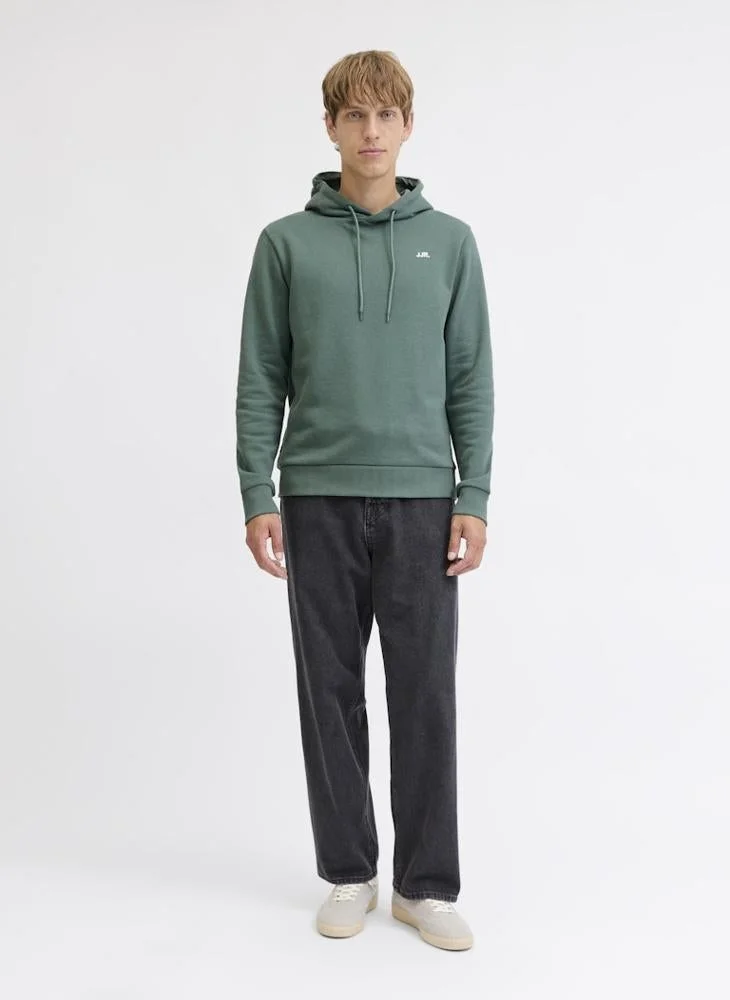 JJ Rebel  Logo Regular Fit Pullover Hoodie for Men | Best Price UAE
