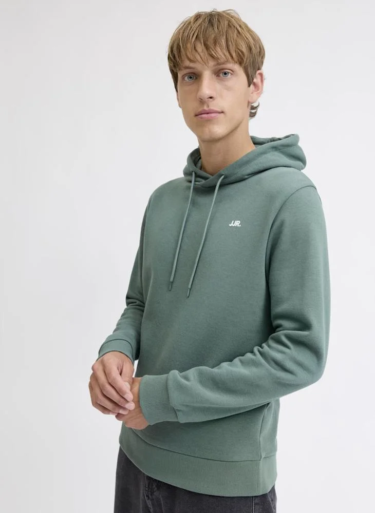 JJ Rebel Logo Regular Fit Pullover Hoodie
