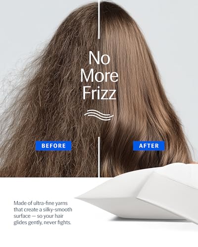 REST® Evercool®+ Starter Sheet Set, King, White, Breathable Bed Sheets for Hot Sleeper and Night Sweats, with Pillowcases, with Ionic+ Self-Cleaning Silver Yarn for Sensitive Skin, 3PCS No Flat Sheet - Image 4