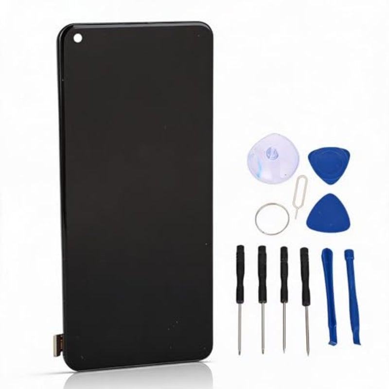 6.7 Inch OLED Touch Screen Replacement for 10 Pro/11-120Hz OLED Display with Fingerprint Support, Repair Tools Included for PHB110 CPH2449 CPH2451 NE2210 - Image 1