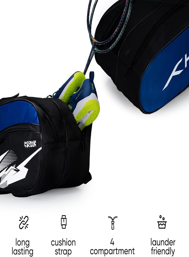 HUNDRED Cosmogear Kit Bag 6 In 1 (Black/Royal Blue) (Hbck-3M085-6)  - Image 4