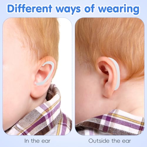 DOITOOL دويدول 5 أزواج من مصحح الأذن للأطفال مصحح جمالي للأذن ملحقات دعم التصحيح للأطفال والرضع - Image 5