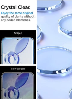 Spigen GLAStR EZ مناسب لواقي الشاشة الزجاجي المقوى لهاتف Samsung Galaxy S23 [عبوة من قطعتين] مع صينية سهلة التركيب  - Image 4