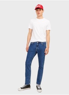 JACK & JONES جينز ججي كلارك ججي إيفان بمتوسطة الغسل بتناسب مستقيم  - Image 5