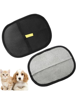 Original Pet Hair Removal Glove – Largest Size in Its Category – Effective Friction Cat & Dog Hair Remover – Washable & Reusable – For Sofa, Carpets, Clothes & Car Seats