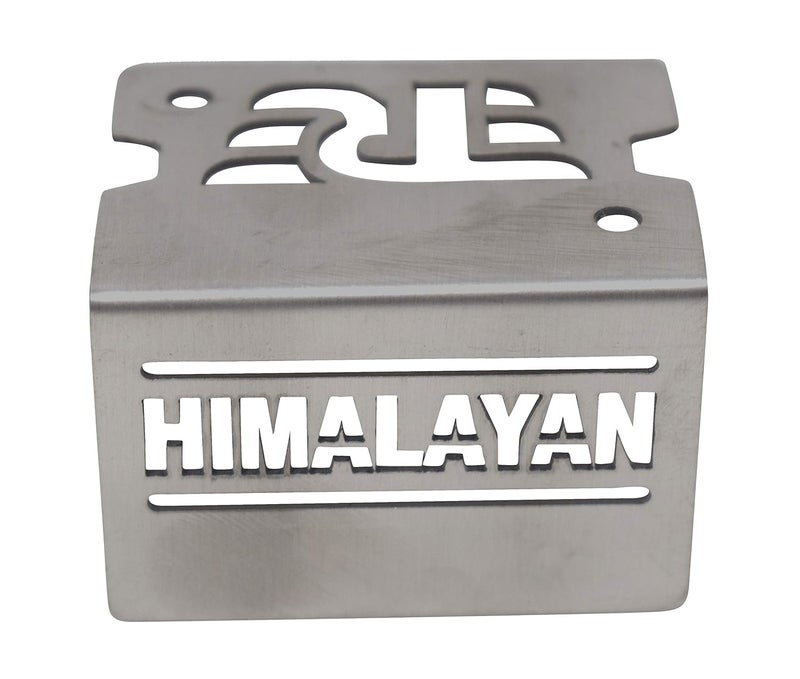Ramanta Stainless Steel Bike Front Disc Brake Fluid/Oil Reservoir Cover Compatible for Himalayan - Pack of 1 - Image 1