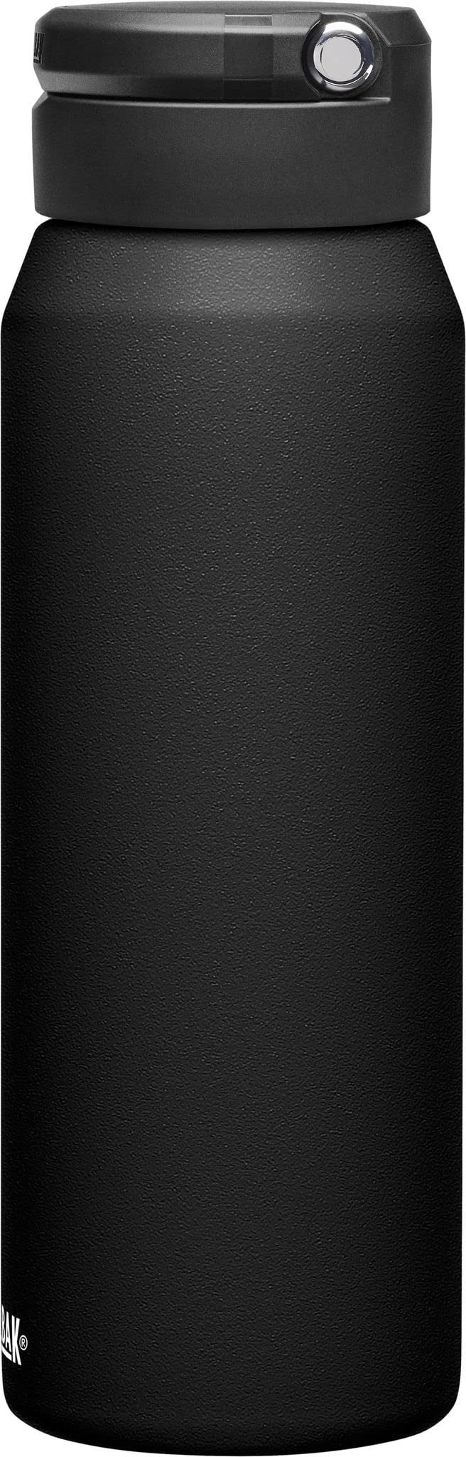 CamelBak Fit Cap Vacuum Stainless Insulated Water Bottle - 32oz, Black - Image 2