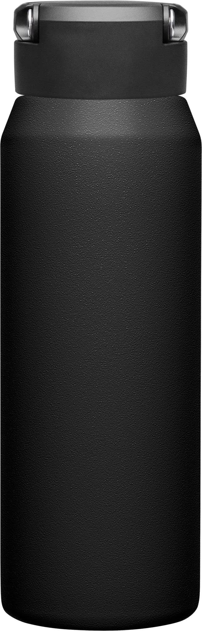 CamelBak Fit Cap Vacuum Stainless Insulated Water Bottle - 32oz, Black - Image 3