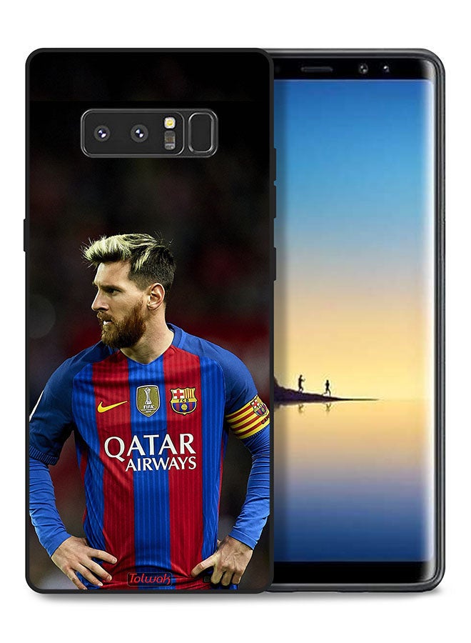 Tolwak Samsung Galaxy Note 8 Protective Case Cover Messi Barcelona - Image 1