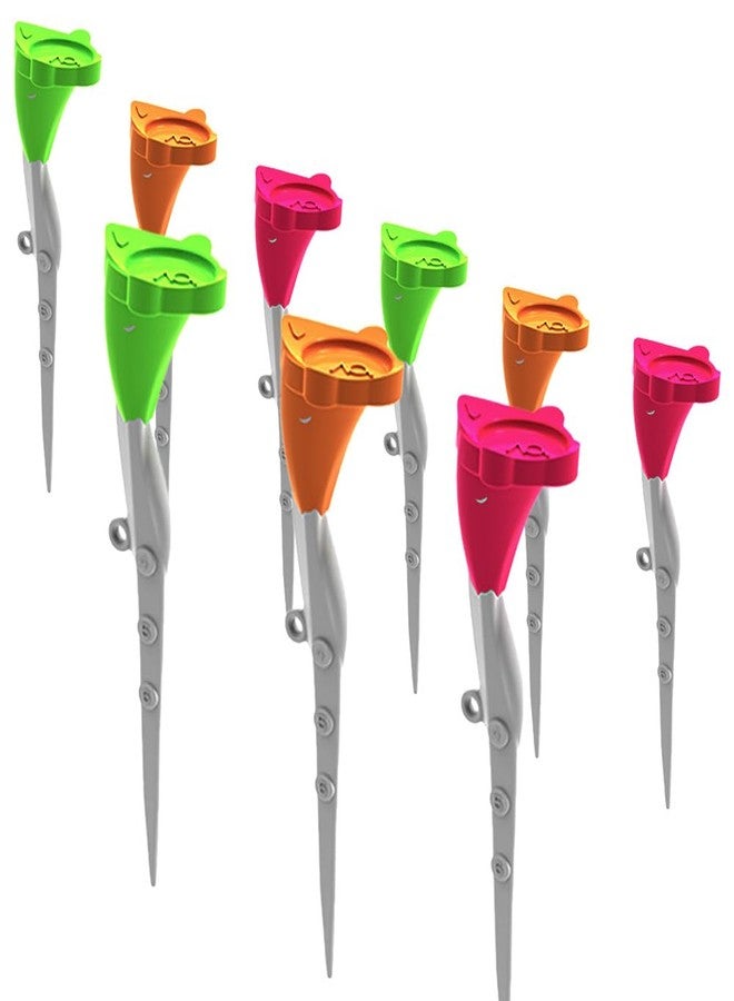 BIRDIE79 High Path Golf Tee Set – Upgraded Premium Adjustable Height Tees, 5° Launch Angle, Reduces Hooks & Slices, High Visibility, Stable 20mm Head (9 Pcs) - Image 1
