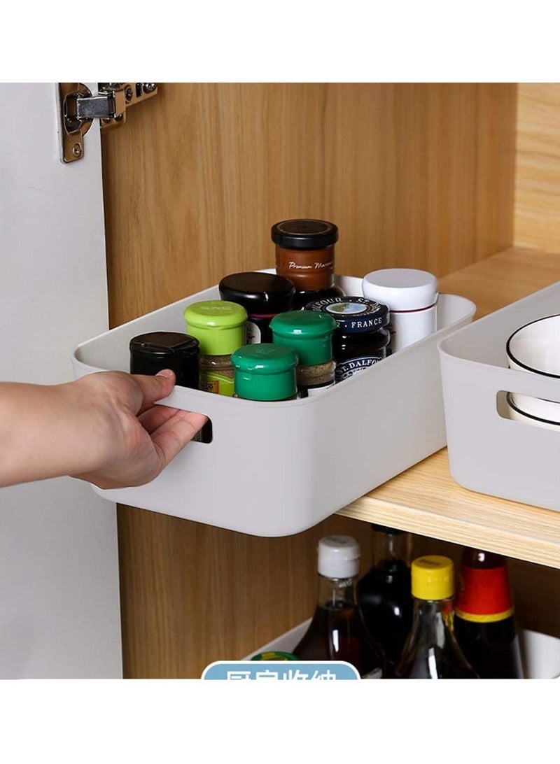 LEDIN Storage Box  Baskets Food Storage Containers for Organizing Storage Basket with Handles for Kitchen bathroom Home Office cabinet - Image 5