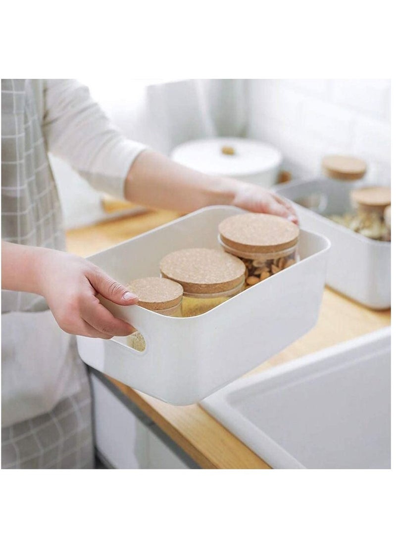 LEDIN Storage Box  Baskets Food Storage Containers for Organizing Storage Basket with Handles for Kitchen bathroom Home Office cabinet - Image 3