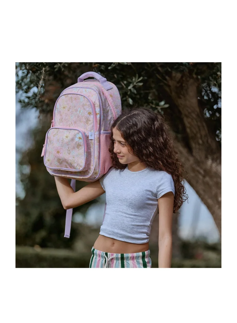 Little IA Botanica Backpack and Water bottle Set - Large