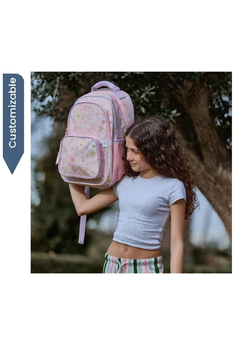 Little IA Botanica Backpack and Water bottle Set - Large